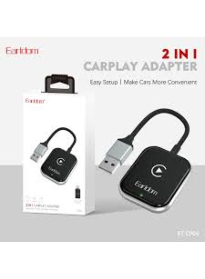 Mini 2 in 1 Wireless CarPlay and Android Auto Adapter, Easy Setup Plug and Play, Fast Seamless Use Supports 1000+ Car's with Built-in Wired Car Play/Android Auto, Compact Sleek Design Car Adapter - Image 3