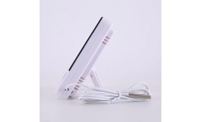 Robodo HTC-2 مقياس الحرارة والرطوبة HTC2 بشاشة كبيرة مع ساعة منبه - Image 4