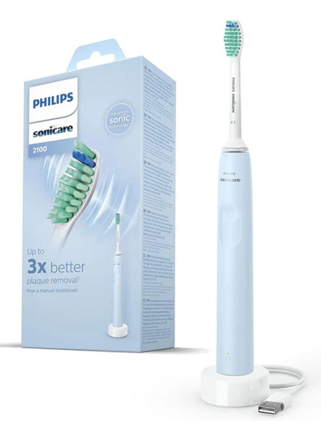PHILIPS SONICARE فرشاة الأسنان الكهربائية سلسلة 2100 HX3651/12 - Image 1