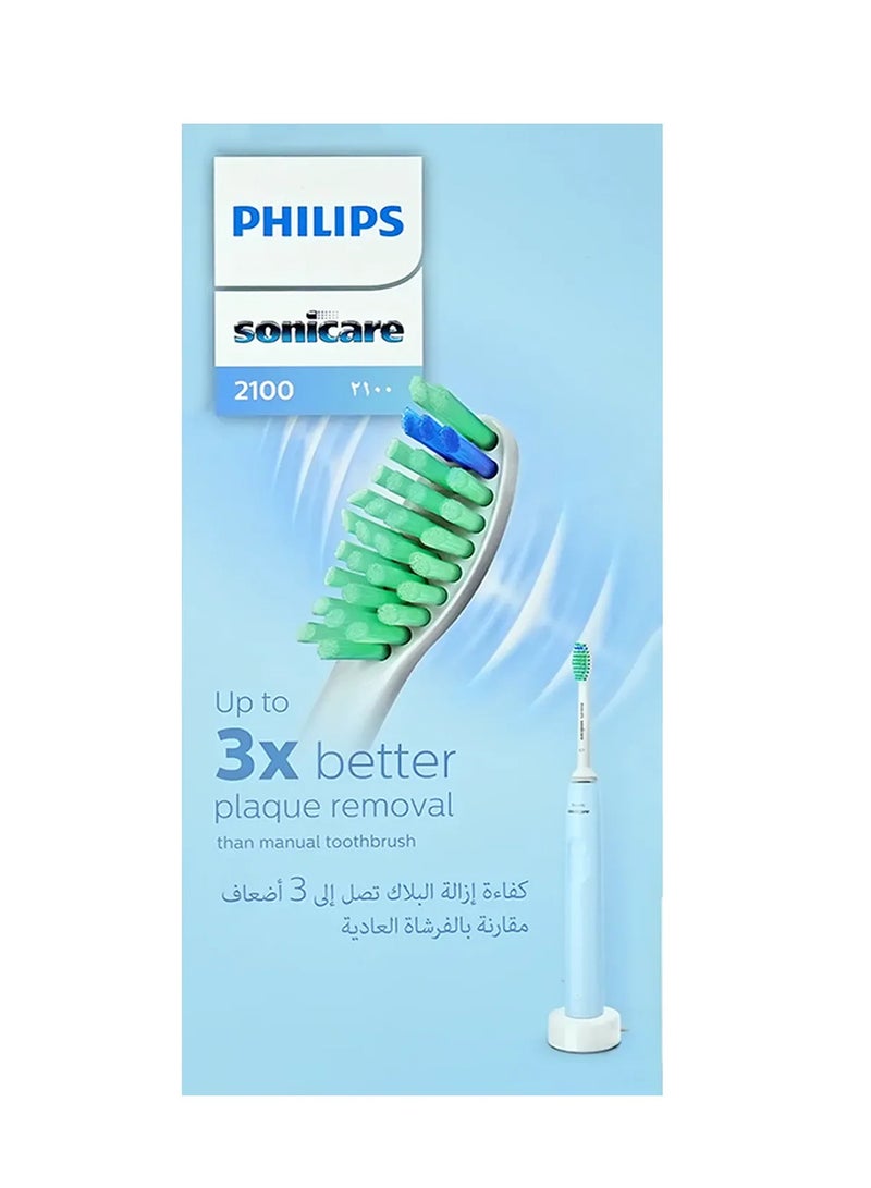 PHILIPS SONICARE فرشاة الأسنان الكهربائية سلسلة 2100 HX3651/12 - Image 1