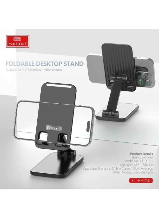 أيرلدوم حامل مكتبي محمول ET-EH215، مناسب للهواتف المحمولة من 4.5 إلى 7.0 بوصة - Image 2