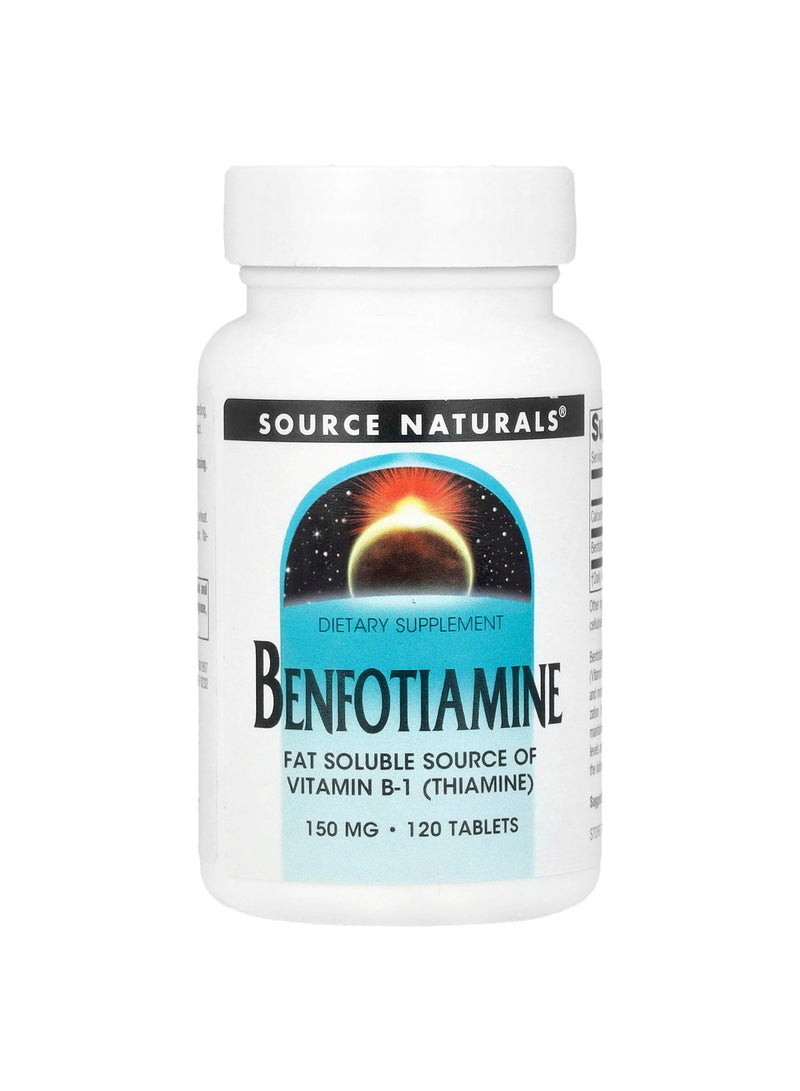 Source Naturals Benfotiamine, 120 Tablets