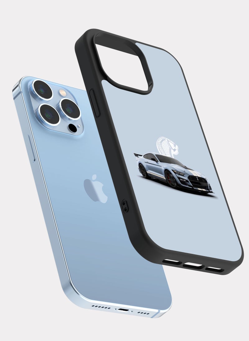 بكسلات كفر ايفون 13 برو ماكس موستنج شيلبي فاست باك سماوي - Image 2