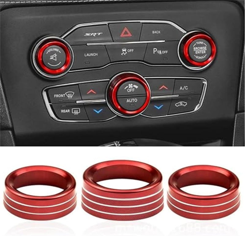 Wivplex Auto Button Stickers for Dodge Cars - Image 2