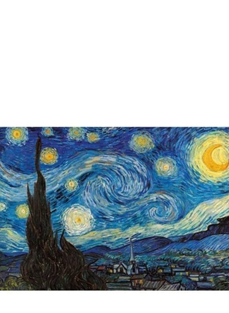 Puzzles for Adults Kids World Famous Landscape Large Intellectual Educational Game Difficult and Challenge Van Gogh's Starry Sky Colorful Home Decoraction - Image 3