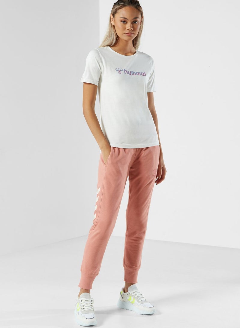 Hummel Magenta Sweatpants - Image 4