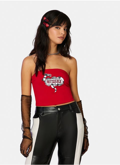 Beetlejuice Beetlejuice Sandworm Tube Top