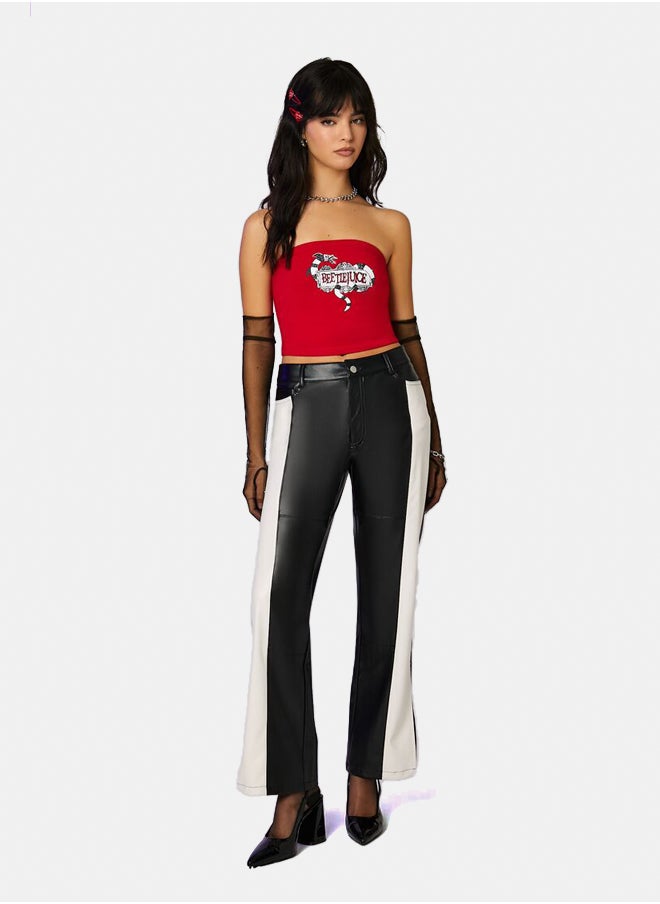 FOREVER 21 - Beetlejuice Beetlejuice Sandworm Tube Top - Image 1