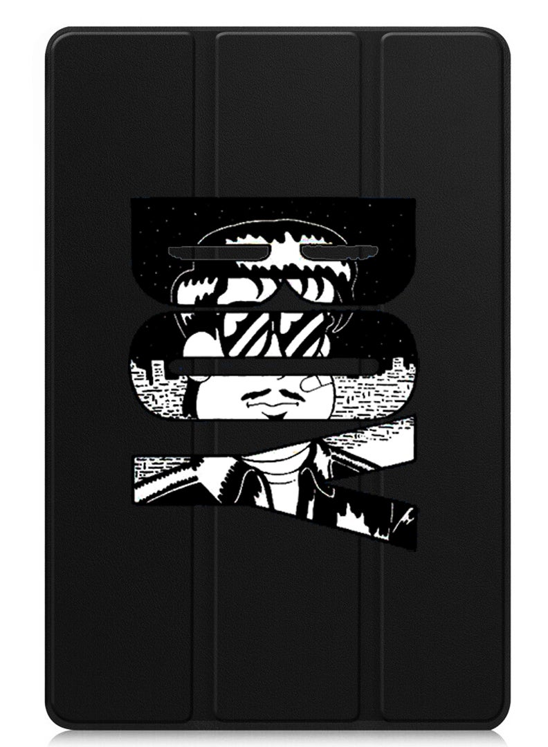 Theodor Protective Flip Case For Apple iPad mini 7th Generation (A17 Pro 2024 / Mini 6 2021 6th Generation) With Trifold Stand Auto Wake Sleep Shockproof Cover Boy  - Image 1