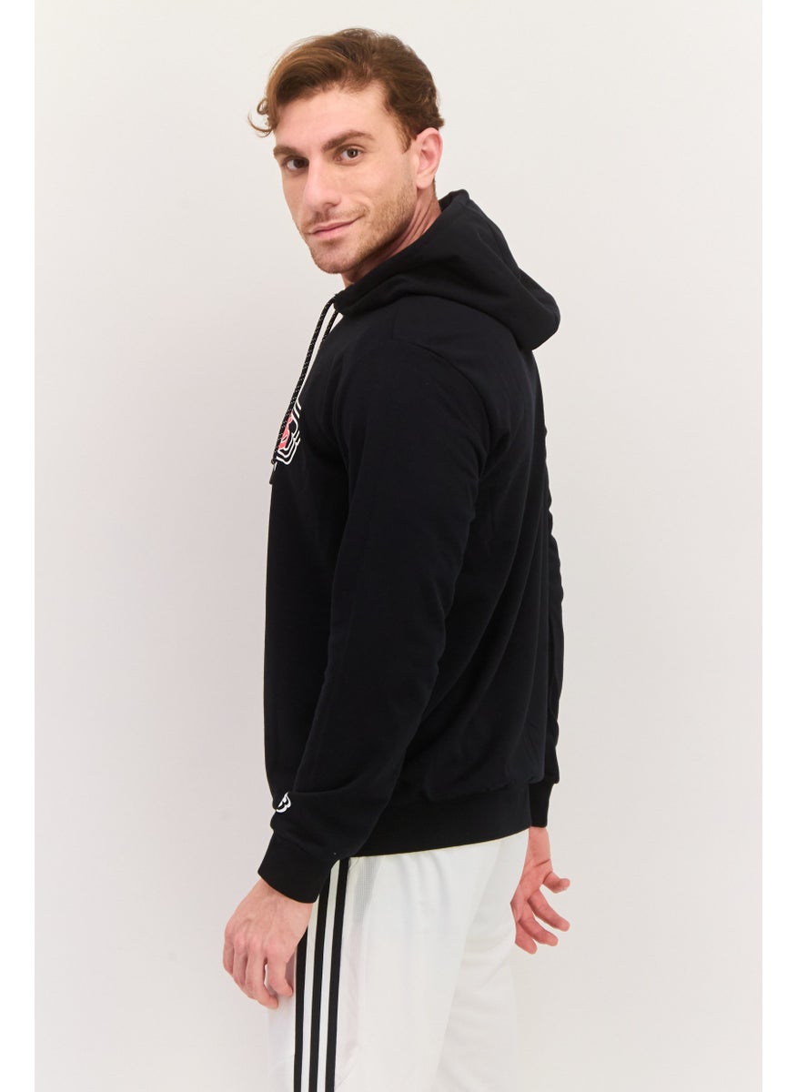 SKECHERS Men Sportswear Fit Long Sleeves Outdoor Sweatshirt, Black  - Image 2