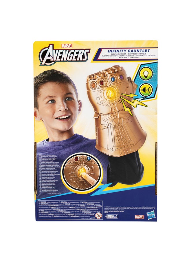 MARVEL Avengers Marvel: Infinity War Infinity Gauntlet Electronic Fist Roleplay Toy With Lights And Sounds, Toys For Kids Ages 5 And Up, Multicolor  - Image 5
