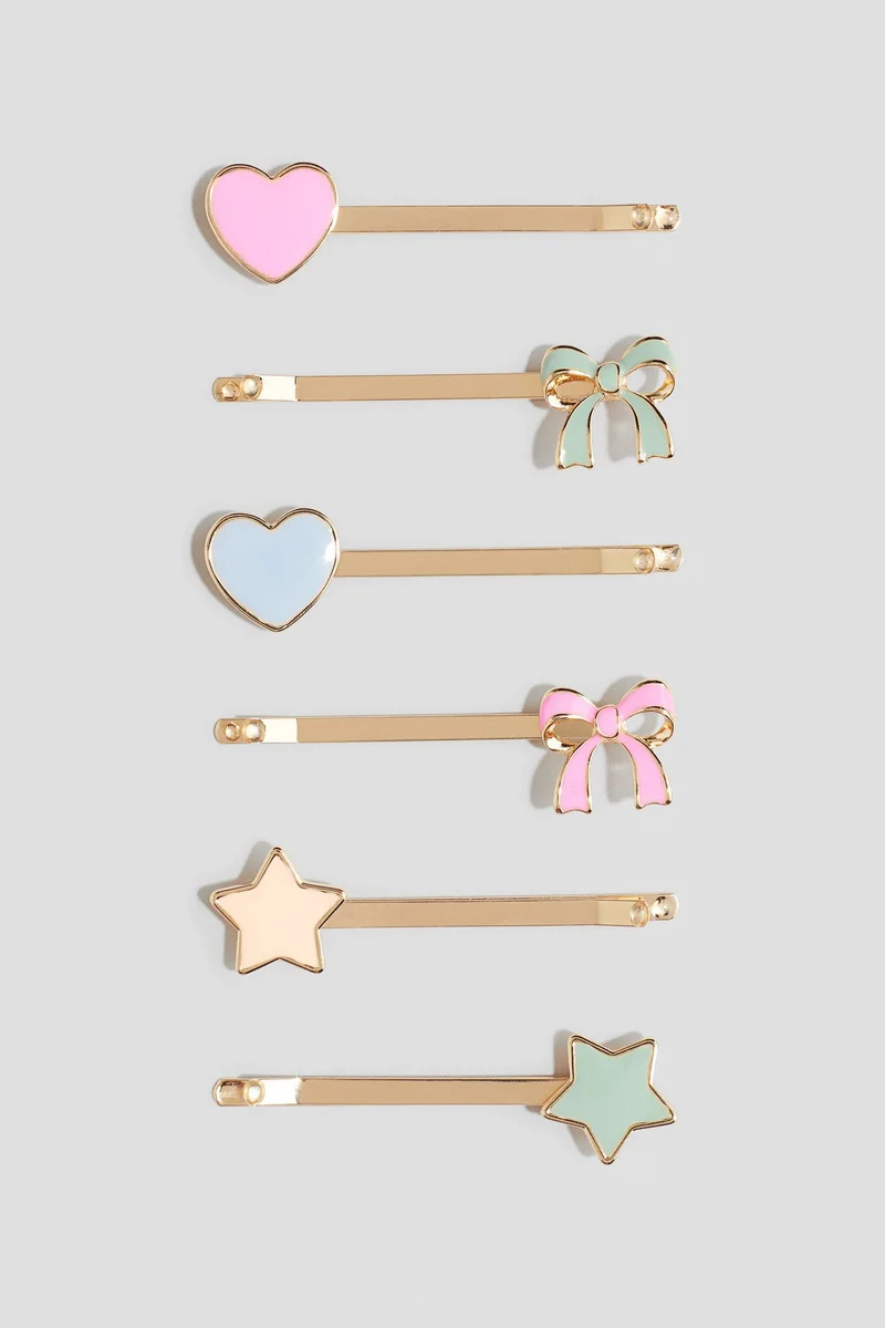 H&M 6-pack hair clips
