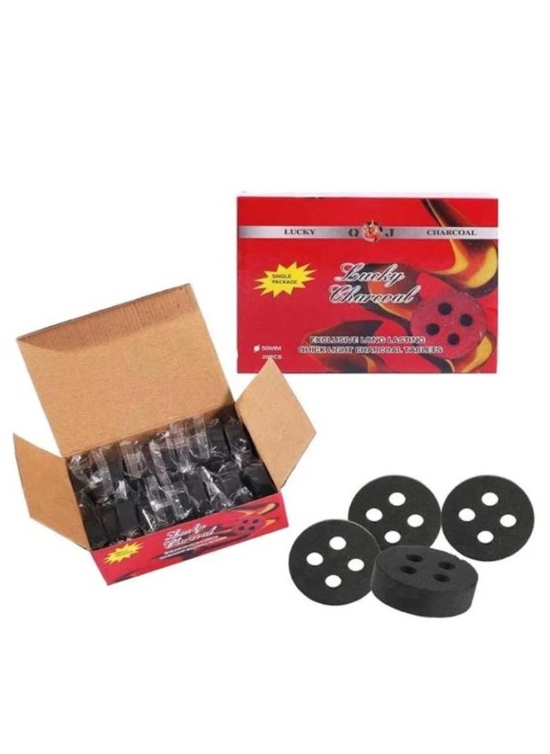 Alsaqer Bakhoor Charcoal Quick Ignite and Long Lasting Incence Coal 20-Peices x 4 Boxes Compo Pack - pzsku/Z2B5CC846F0EA4F9DE124Z/45/_/1647445764/3406d3e1-dccd-4495-9a4b-d864ac5600c7