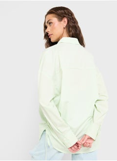 Ginger Oversize Button Down Shirt  - Image 2