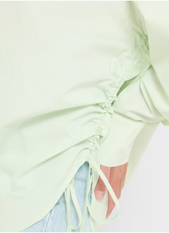 Ginger Oversize Button Down Shirt  - Image 3