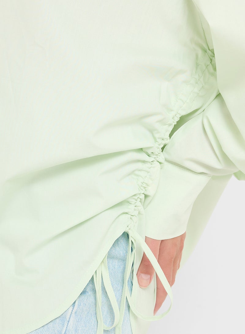 Ginger Oversize Button Down Shirt - Image 3