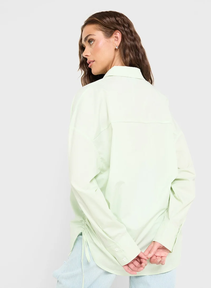 جينجر قميص بأزرار واسع