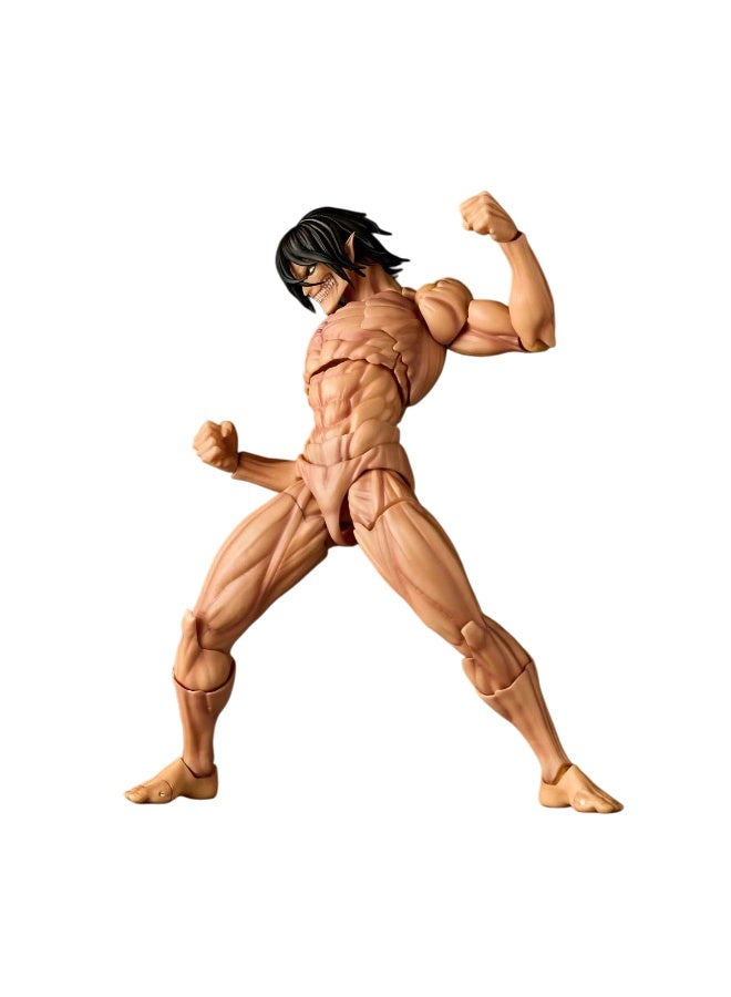 general Attack on Titan Eren Movable Doll Model Decoration Desktop Decoration Toy Gift for Family and Friends - Image 4