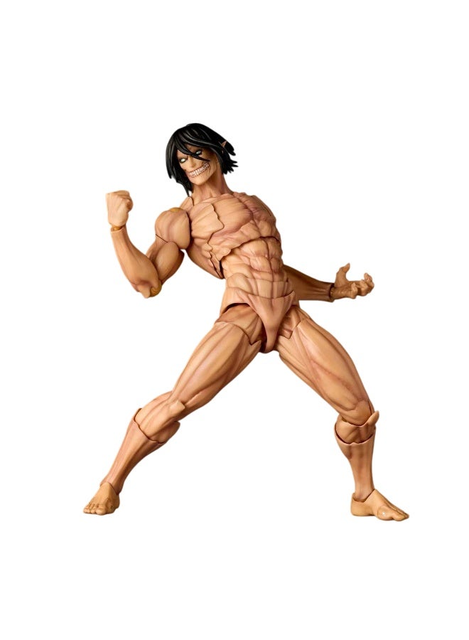 general Attack on Titan Eren Movable Doll Model Decoration Desktop Decoration Toy Gift for Family and Friends - Image 2