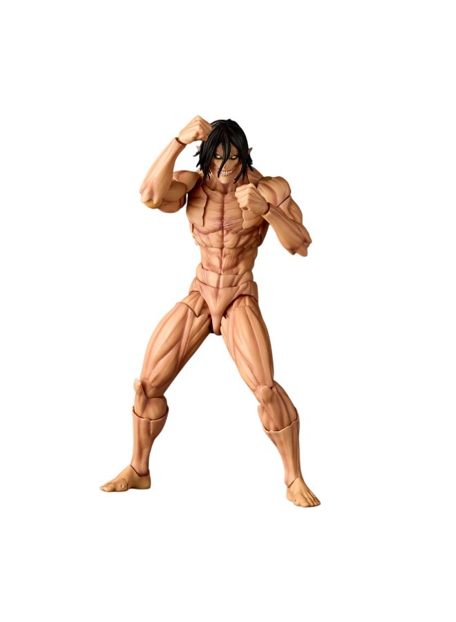 general Attack on Titan Eren Movable Doll Model Decoration Desktop Decoration Toy Gift for Family and Friends - Image 1