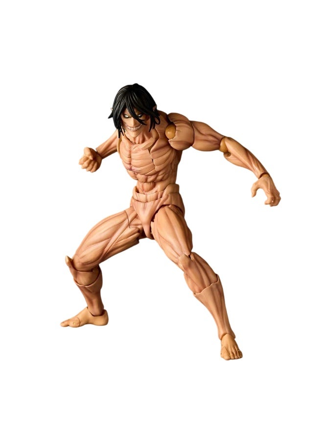 general Attack on Titan Eren Movable Doll Model Decoration Desktop Decoration Toy Gift for Family and Friends - Image 3