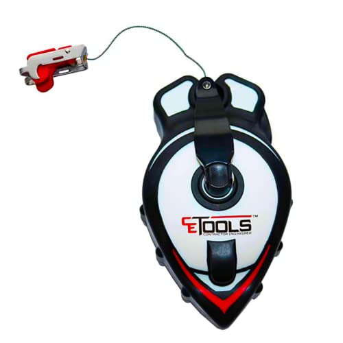 CE TOOLS SnapBack® Chalk Line with Releasable Tip - Image 1