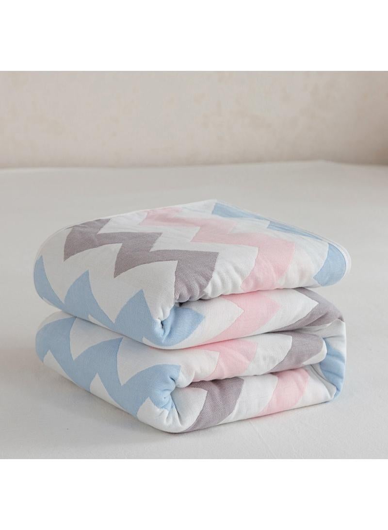 Y&D 150*200cm Six Layer Absorbent Cotton Towel Summer Cool Blanket  - Image 1