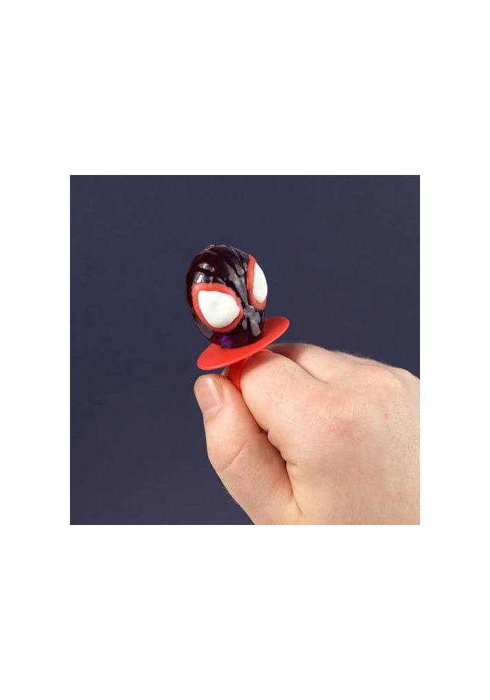 Imaginings 3 Spidey and His Amazing Friends Birthday Party Favor Individually Wrapped Lollipop Rings GhostSpider and Miles Morales Decorated Suckers Box of 18 - Image 5