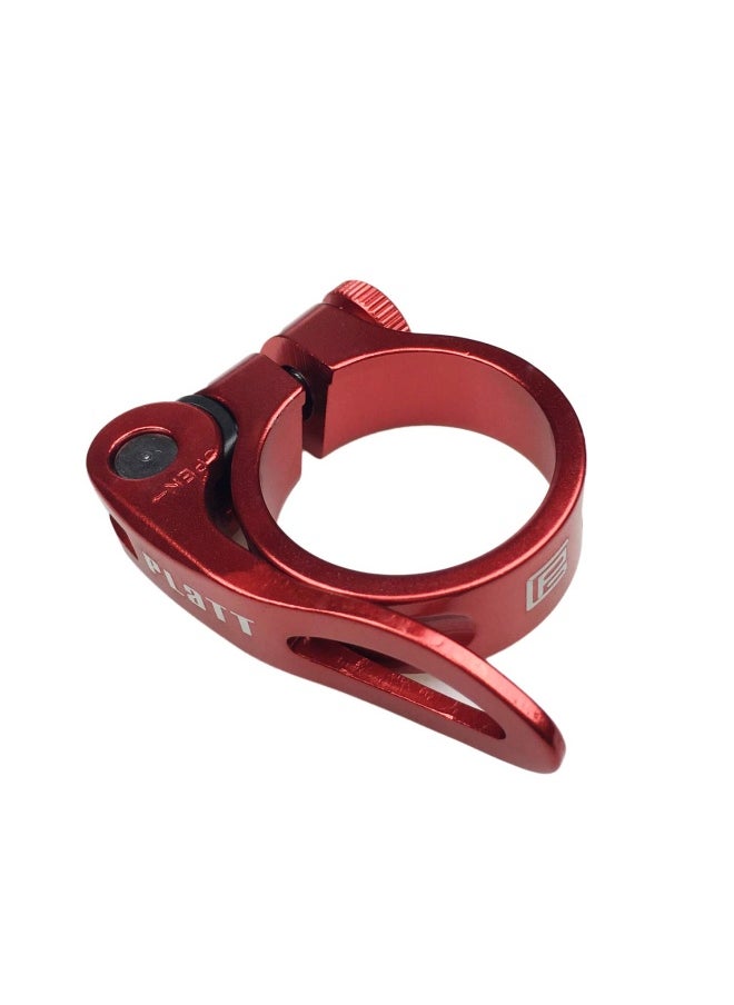 Generic Platt  Bike Seat Post Clamp Aluminium Alloy Bicycle Quick Release Seatpost Collar 28.6Mm 31.8Mm 34.9Mm  - Image 1