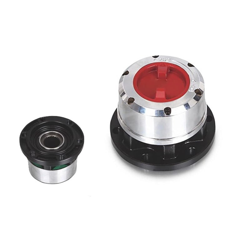 Wivplex 2Pcs Wheel Locking Hub for Nissan Mistral D21 Terrano II - Image 1