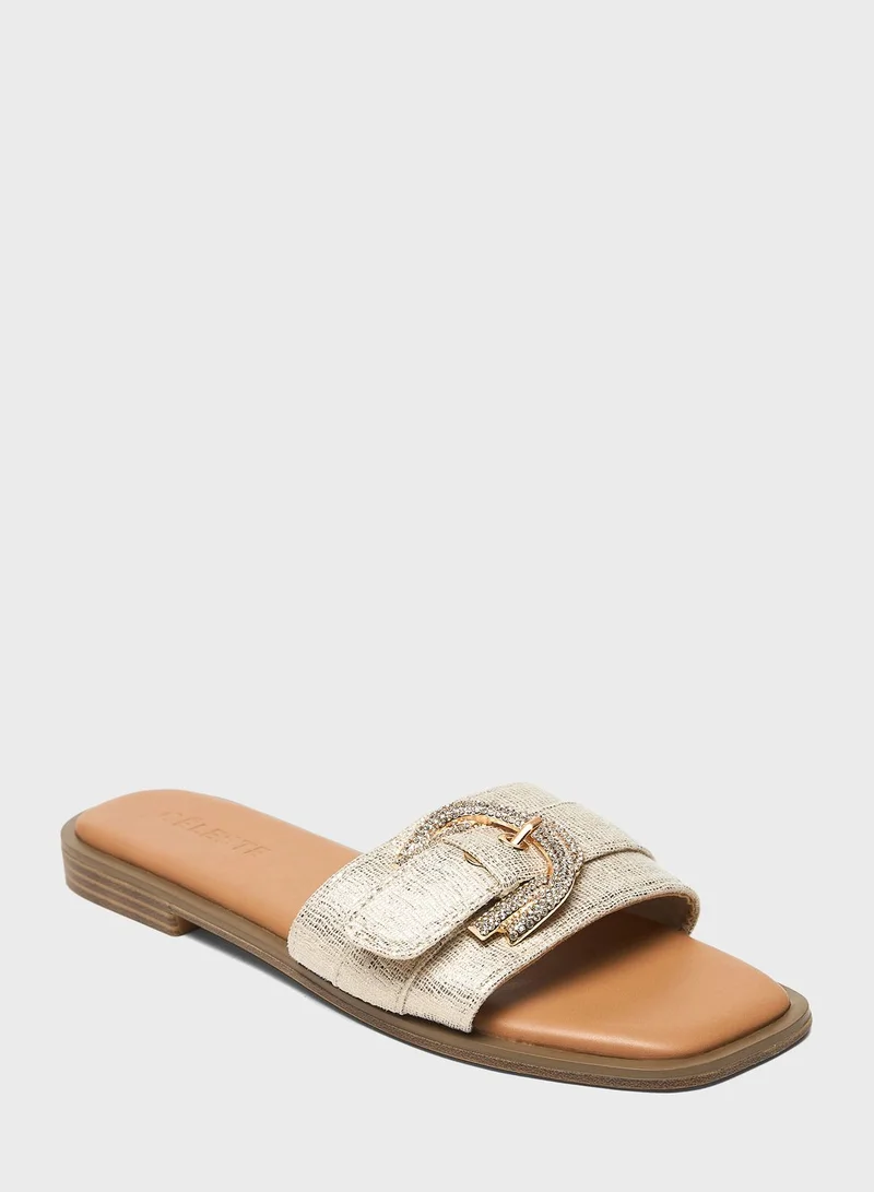 Celeste Multi Strap Flat Sandals