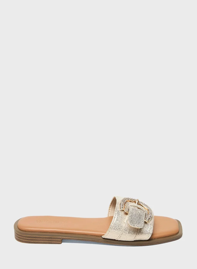 Celeste Multi Strap Flat Sandals