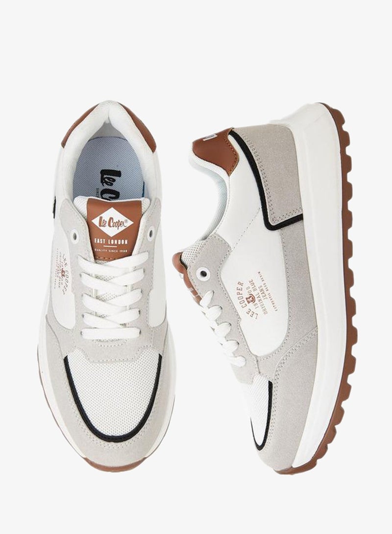 لي كوبر حذاء رياضي رجالي برباط وتفاصيل شبكية - Image 2