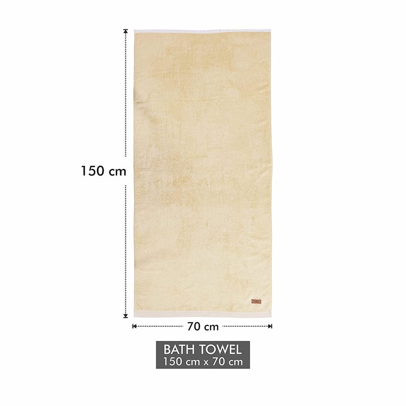 SPREAD SPAIN Bamboo Towels for Bath Towels for Bath Large Size Bamboo Bath Towel High Absorbent Soft 360 GSM 1 Piece Bath Towel for MenWomen 70 cms x 150 cms Light Blue - Image 5
