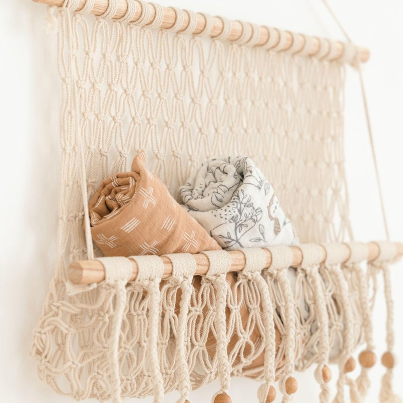 Crane Baby 100% Cotton Muslin Swaddle Blankets, Set of 2, 47" x 47", Boho Woodland Baby, Forest Animals Swaddle, Neutral Baby Items - Image 4