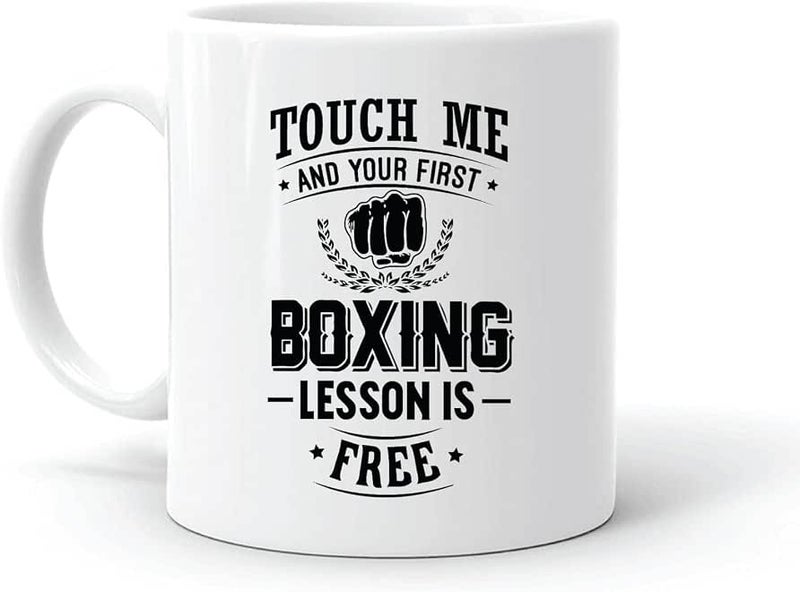 ELLA - Printed Mugs - Sarcastic - Boxing - 325ml
