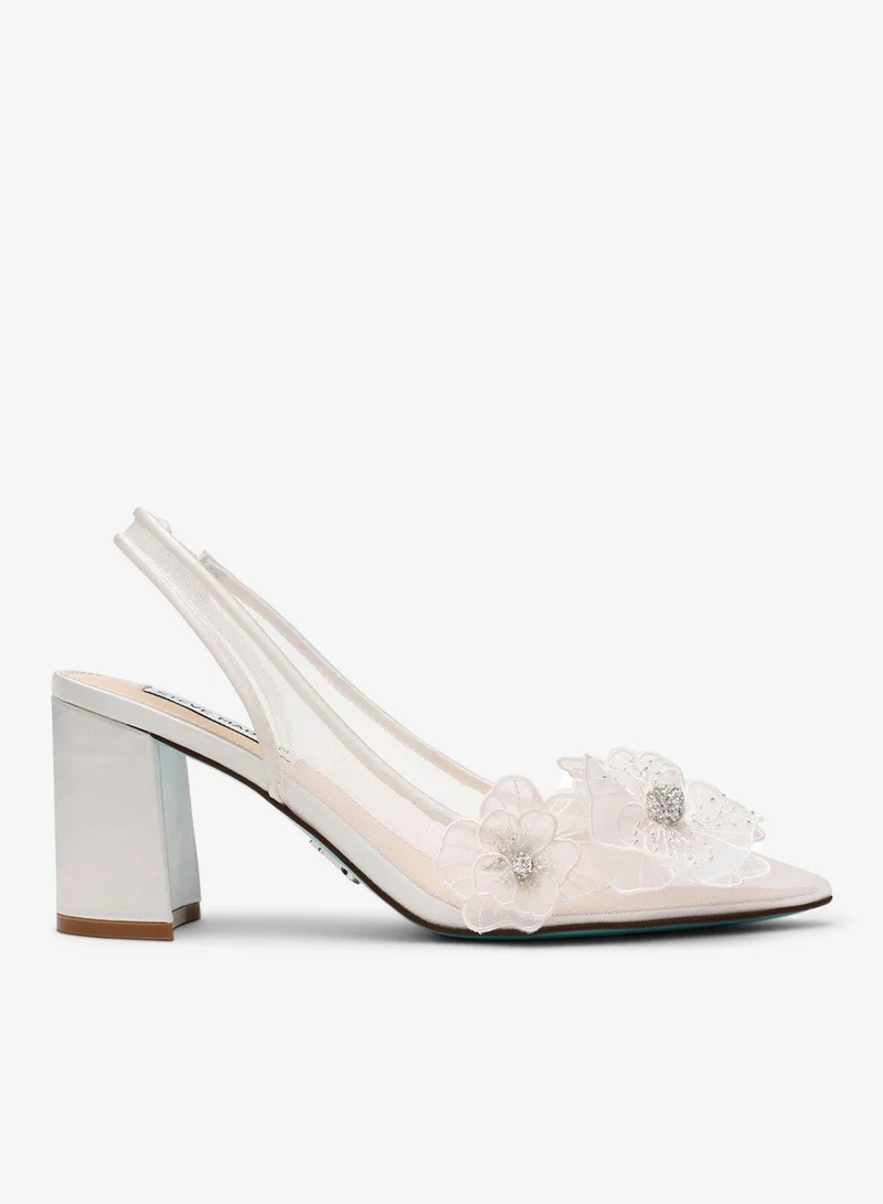 STEVE MADDEN Sb-Petra Ivory Heels