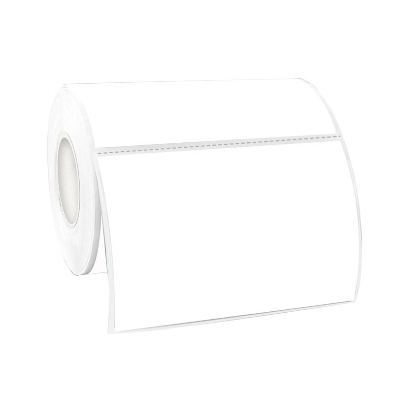 STARLIBOO Colored Labels Stickers 3 x 2 Inch, Removable Rectangle Moving Labels Stickers, 250Pcs Garage Sale Price Stickers, Adhesive Moving Labels for Boxes White - Image 1
