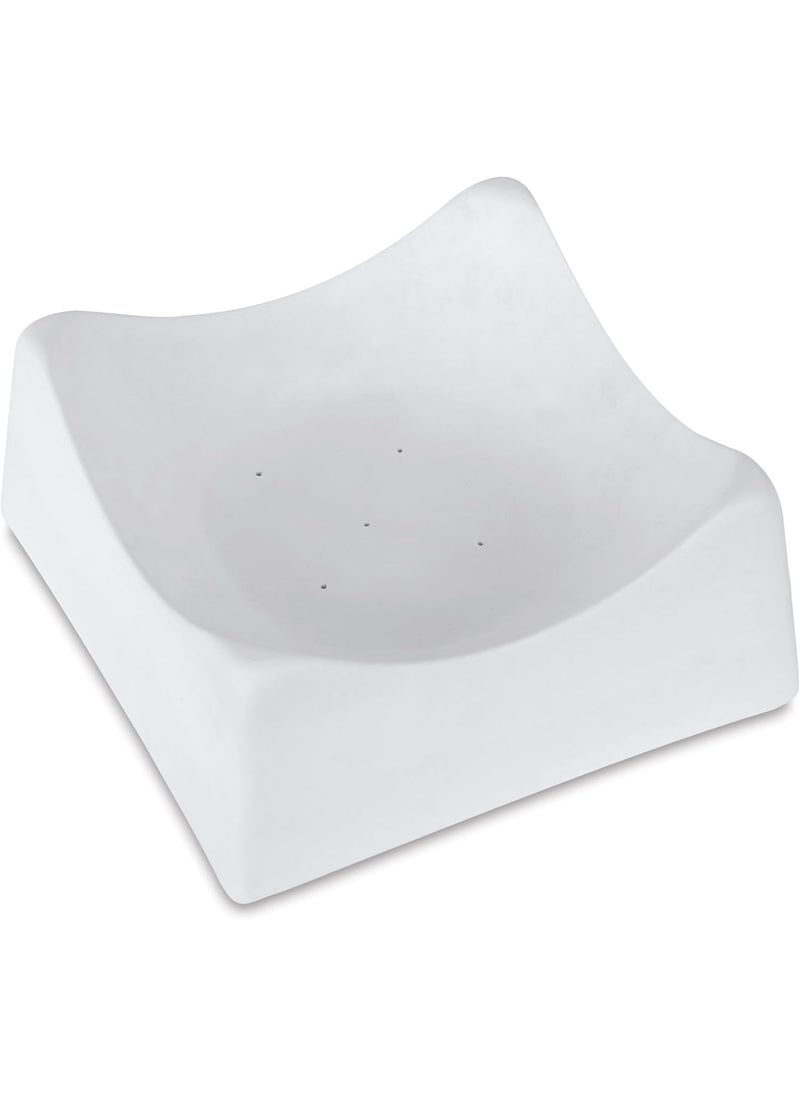 Fuseworks Large Square Slumping Mold with Rounded Sides 