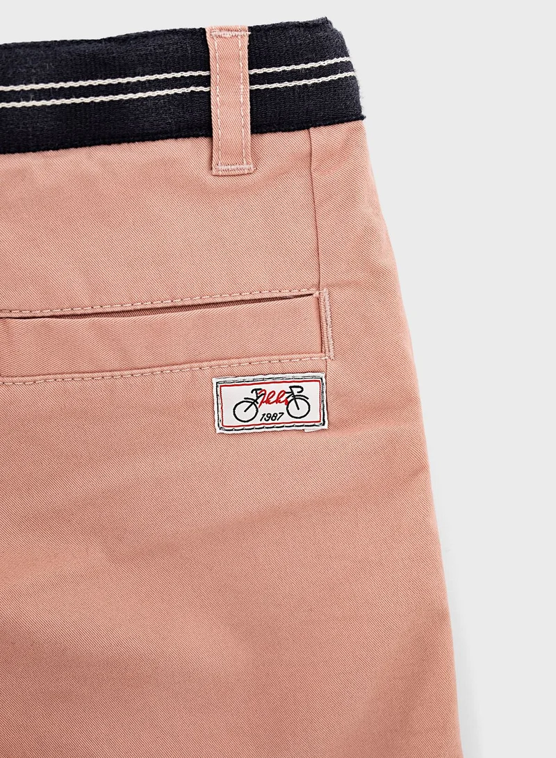 IKKS Kids Elasticated Waistband Shorts