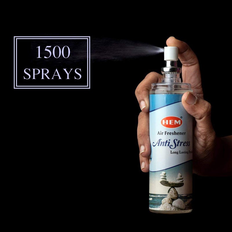 HEM Air Freshener Anti Stress and Sandal Home Dcor Item Room Freshner Long Lasting Air Freshner Gas Free Alcohol Free Water based 200 ml 1500 Sprays - Image 3