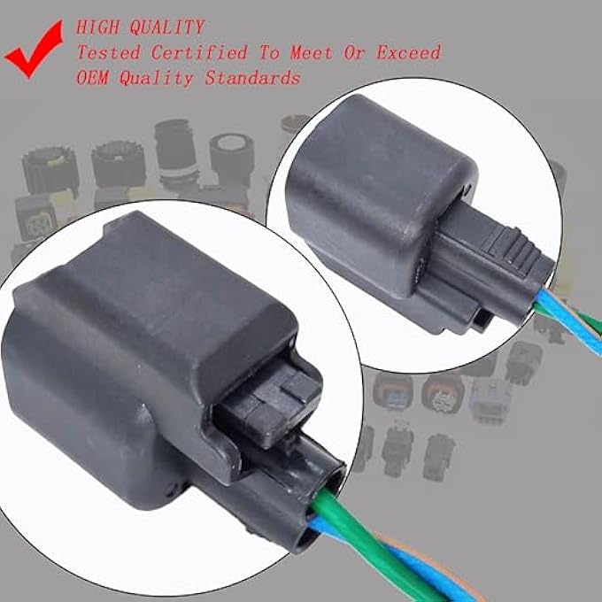 IXGKHC Alternator Harness Connector Plug 2015-2017 Replacement for Chrysler 200,2015-2022 Ram ProMaster City & Fiat 500X 2.4L,2014-2022 Replacement for Jeep Cherokee Compass Renegade 56029624AB 56029624AA - Image 2