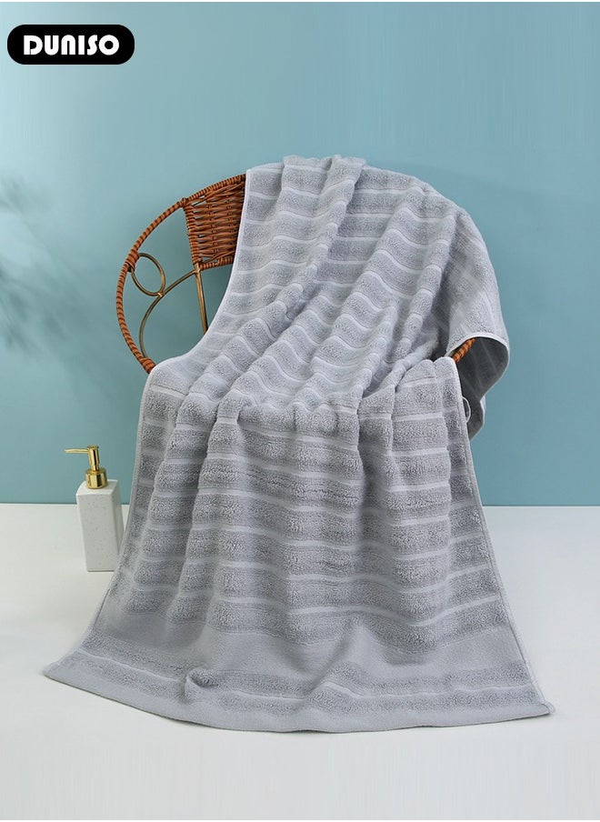 Microfiber Bath Towel, Soft Microfiber Absorbent Body Towels, Quick Drying Towel for Multipurpose, Beach Swimming Pool Towels Lightweight Bath Sheets, Use for Spa, Yoga, Fitness, Bathroom 70×140CM