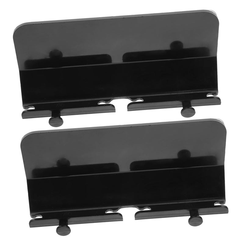 Black Self Adhesive Wall Phone Charger Holder No Drill for Smartphones Tablet - Image 2