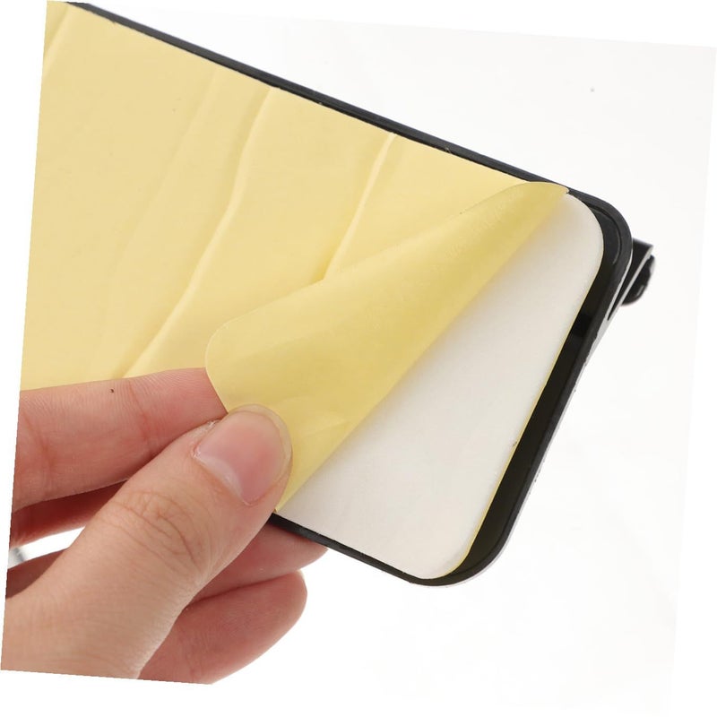 Black Self Adhesive Wall Phone Charger Holder No Drill for Smartphones Tablet - Image 5