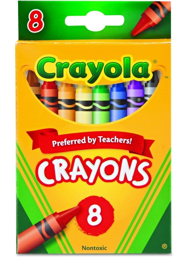 Crayola ألوان كرايولا غير سامة، 8 قطع (عبوة من 12)