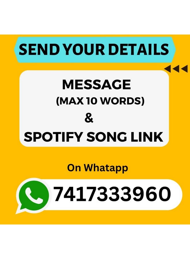 WEHATKE Customised Spotify Wood Keychain With Song Code & Message | Best Spotify Keychain For Gift, Personalized Keyring, Multicolor - Image 2