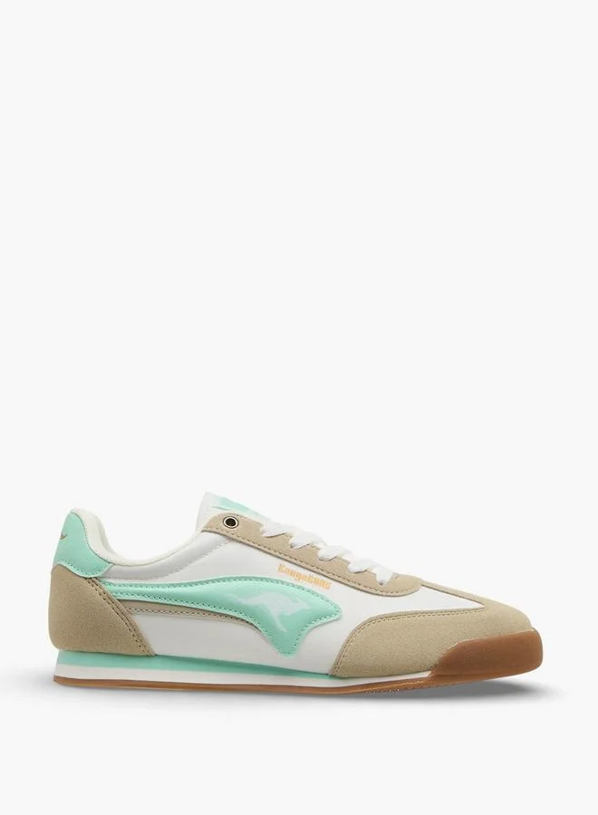 Kangaroos Beige Women Lace-Up Sports Shoes for Women | Best Price UAE