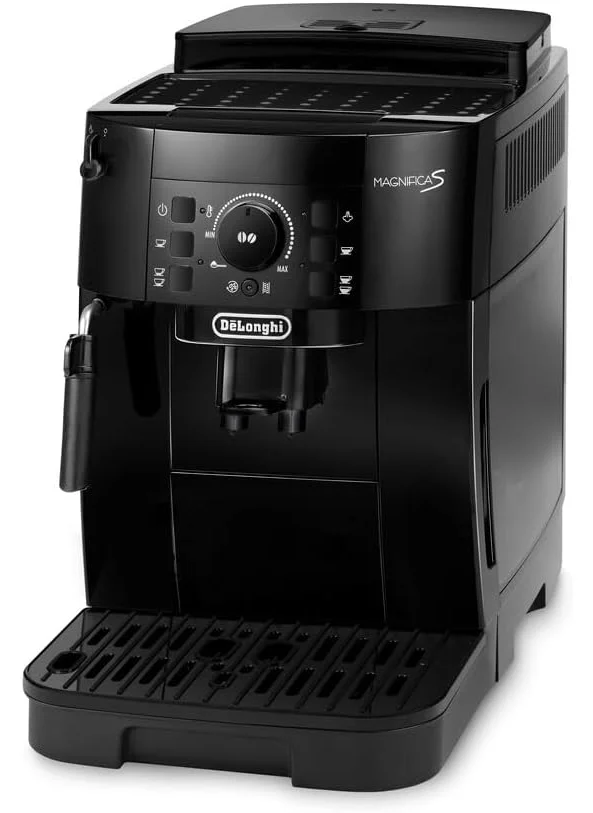 De'Longhi Coffee Machine MAGNIFICA S Fully Automatic Bean to Cup Coffee Machine, 5+ Functions, Ideal for Espresso, Americano, Cappuccino, Latte, Macchiato & Many More Coffee Recipes,