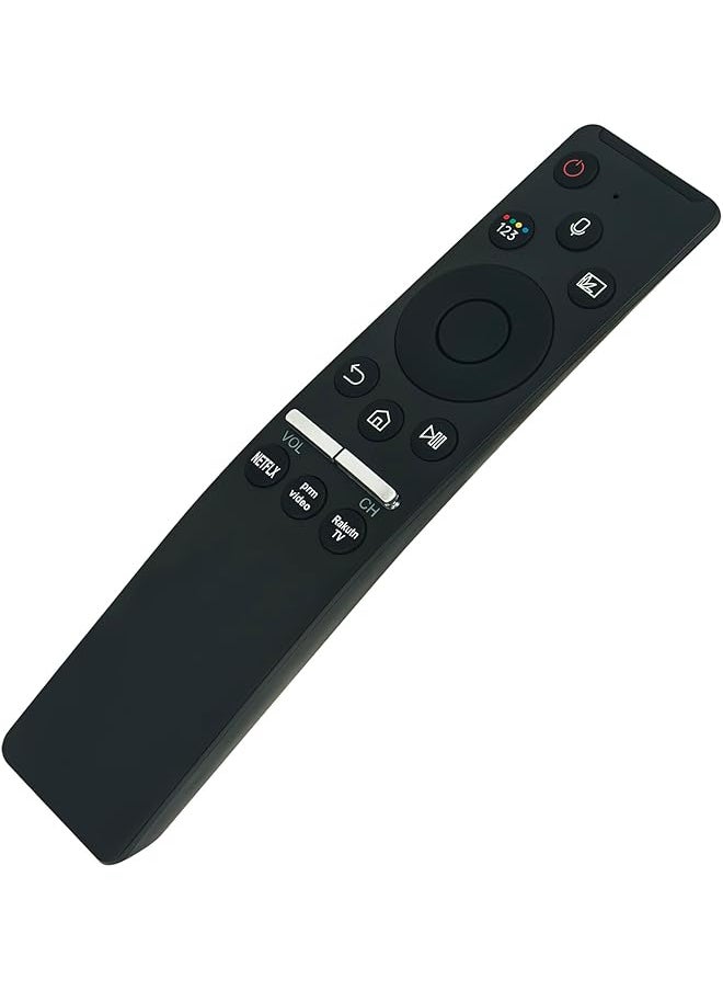 إيروريكس - جهاز تحكم عن بعد صوتي بديل Bn59 01311B مناسب لتلفزيون سامسونج الذكي 4K Qe65Q85Ratxxc Qe65Q90Rat Qe65Q90Ratxxc Qe65Q950Rbt Qe75Q90Ratxxc Qe75Q950Rbt جهاز تحكم عن بعد فرعي Bn59 01300B - Image 1